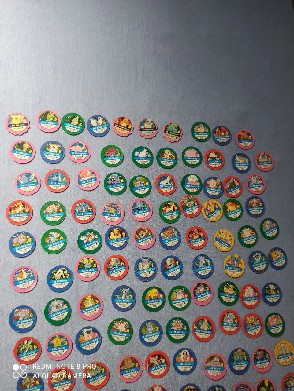 Tazos pokémon da Nintendo  - Foto 2
