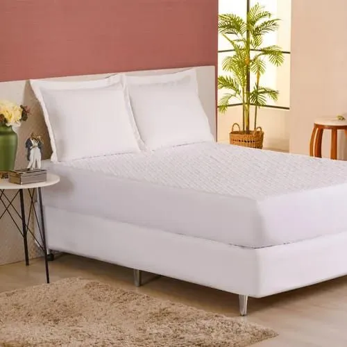 Capa de colchão impermeável branco