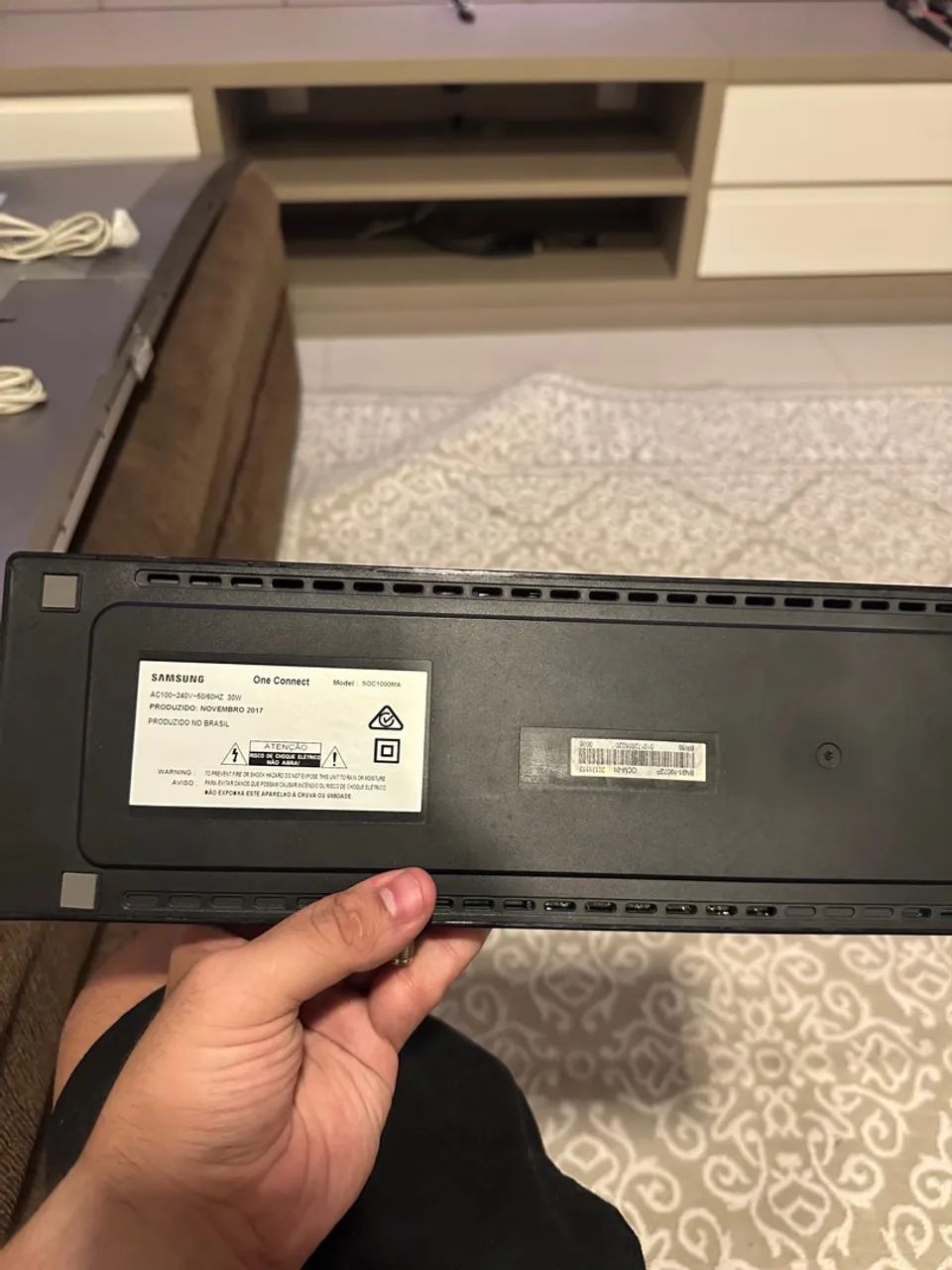 TV Samsung QLED Q8C - Display quebrado - Foto 5
