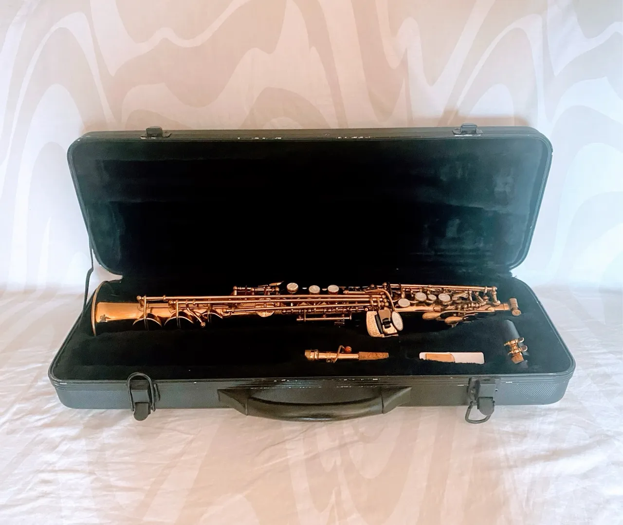 Saxofone Soprano Sib Marca Pearl River