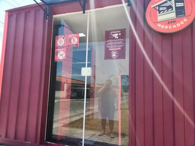 Container Mini Mercado 100% aço galvanizado desmontável  - Foto 2