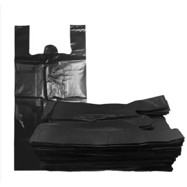 Sacola Reciclada Reforçada Preta Com 4kg Full Tamanho 40x50 - Foto 2