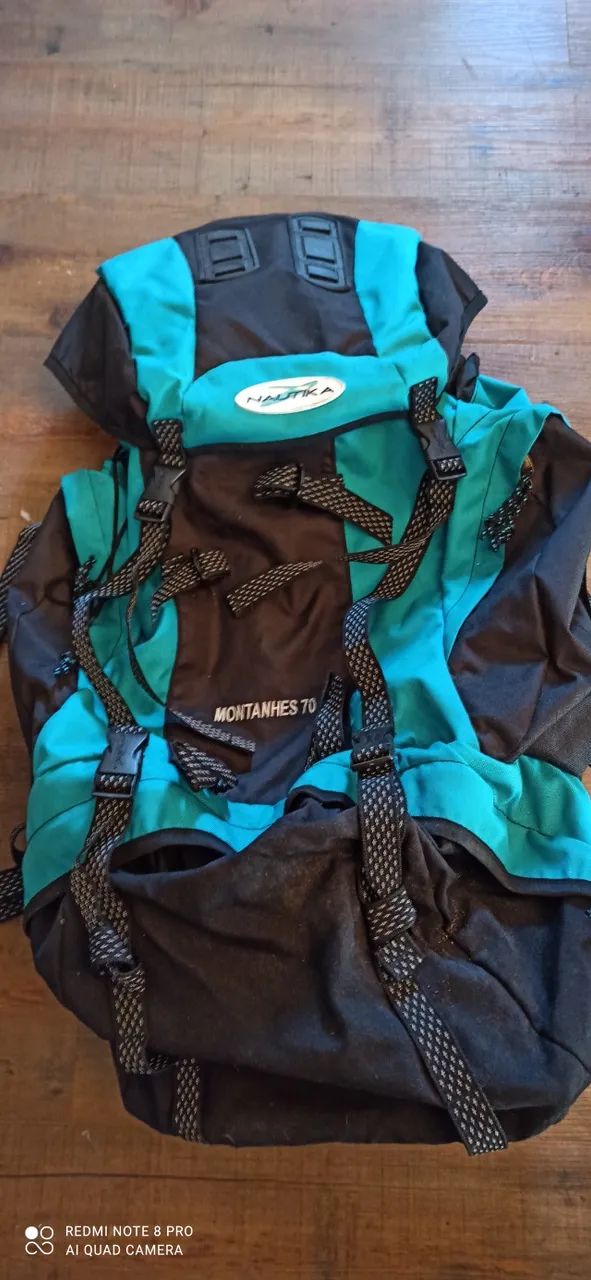 Mochila de acampamento marca nautika