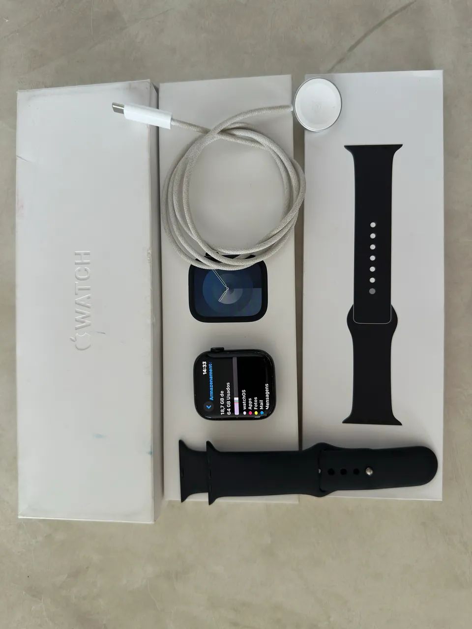 Apple Watch series 9 45mm midnight - Foto 3