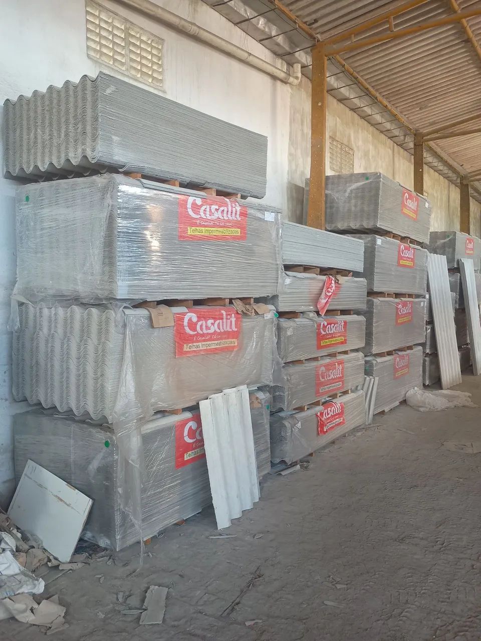 Telhas  fibrocimento impermeabilizando 1e10 pó 2.13 valo $72 entrega grátis só *71 - Foto 2