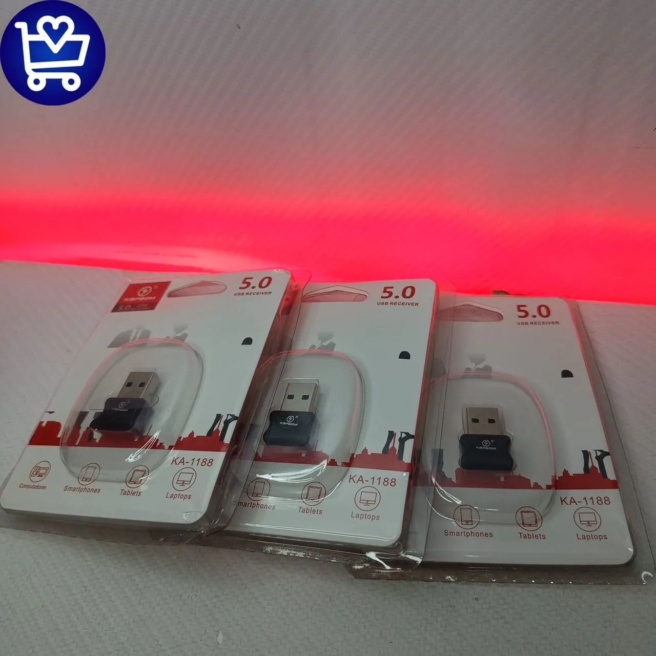 Adaptador Bluetooth USB 5.0 Receptor Sem Fio