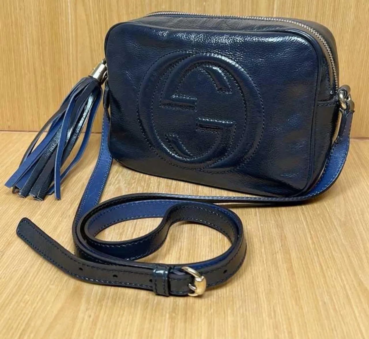 Bolsa Gucci Original Azul - Foto 4
