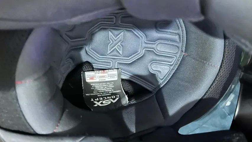 Capacete Moto Asx City Solid preto fosco nº 58 - Foto 5