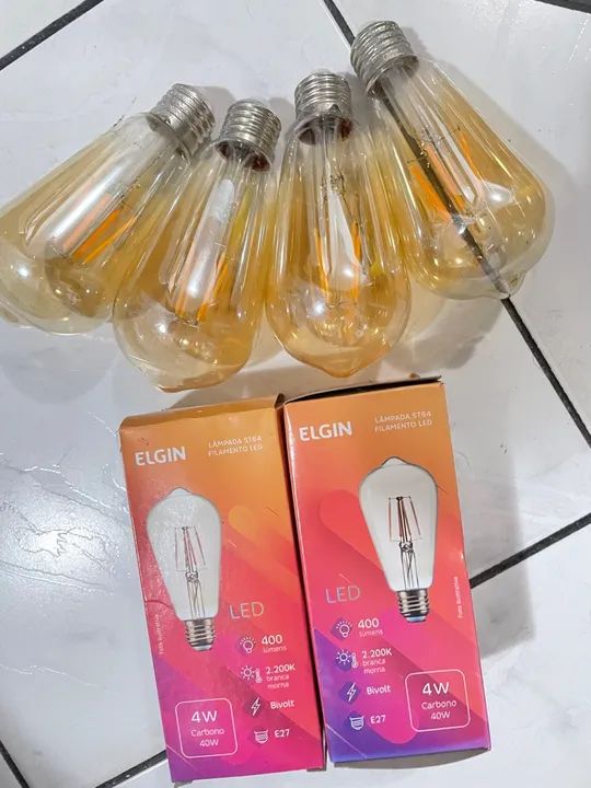 Lâmpadas decorativas - Foto 2