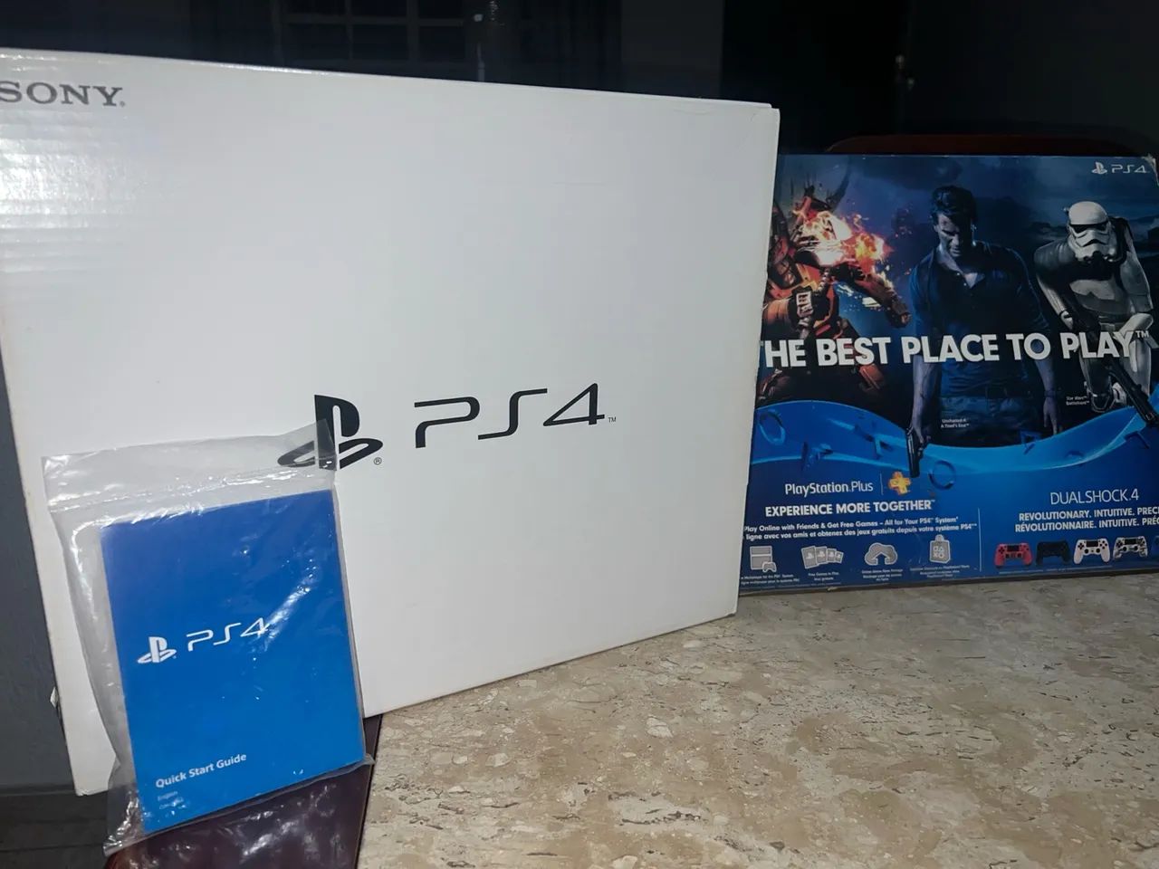 PS4 Slim - 500Gb with 1 controller and games64318475078659123