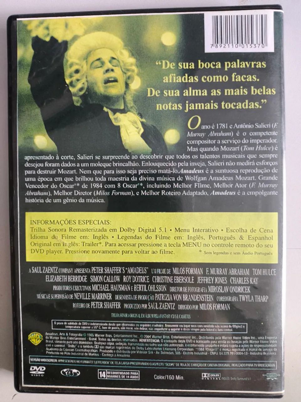 Dvd Amadeus  - Foto 2