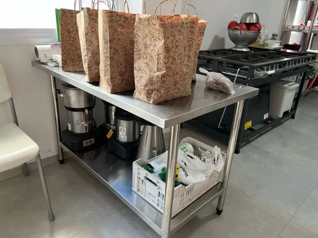 Mesa Aço Inox