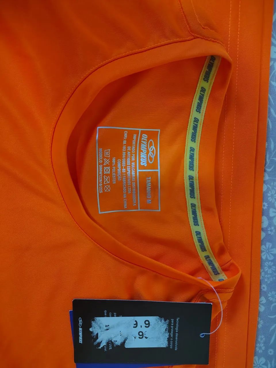 Camiseta Laranja M - Nova olimpikus  - Foto 4