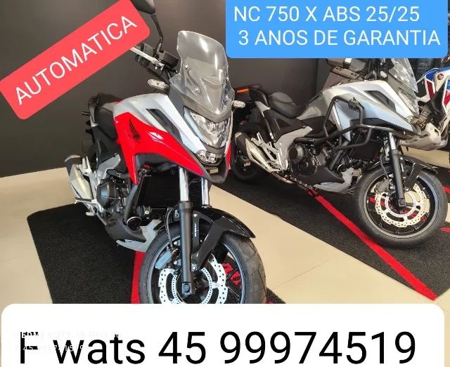 Nc 750 X ABS  automática  DCT    P TA /V ERM