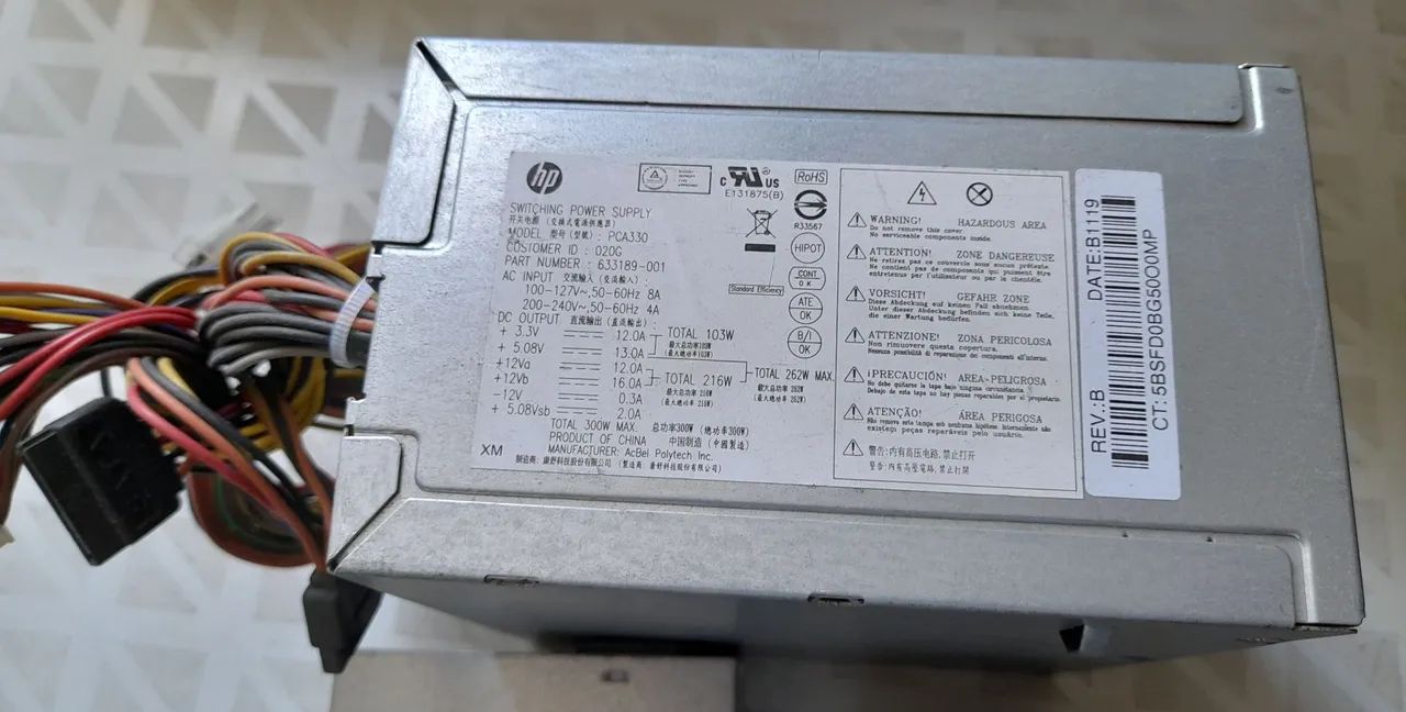 Fontes de PC especificas - Diversos modelos - Foto 4
