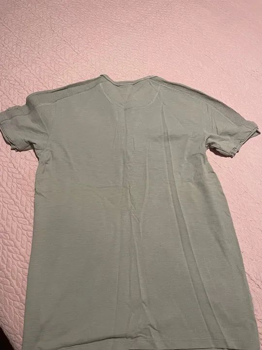 Camiseta Manga Curta Cinza Claro Armani Exchange - Foto 4