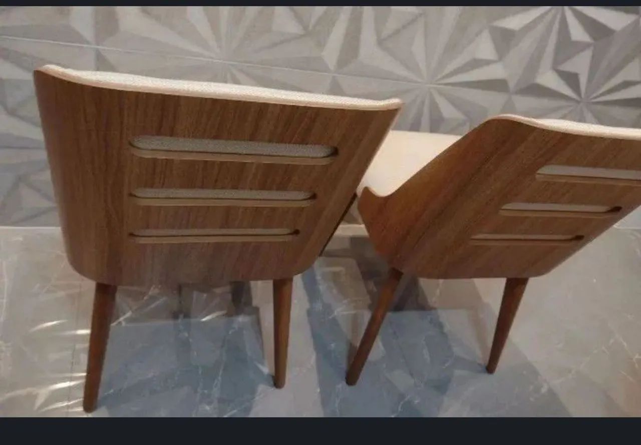 Mesa jantar com 10 cadeiras Designer Moderno tampo vidro  - Foto 5