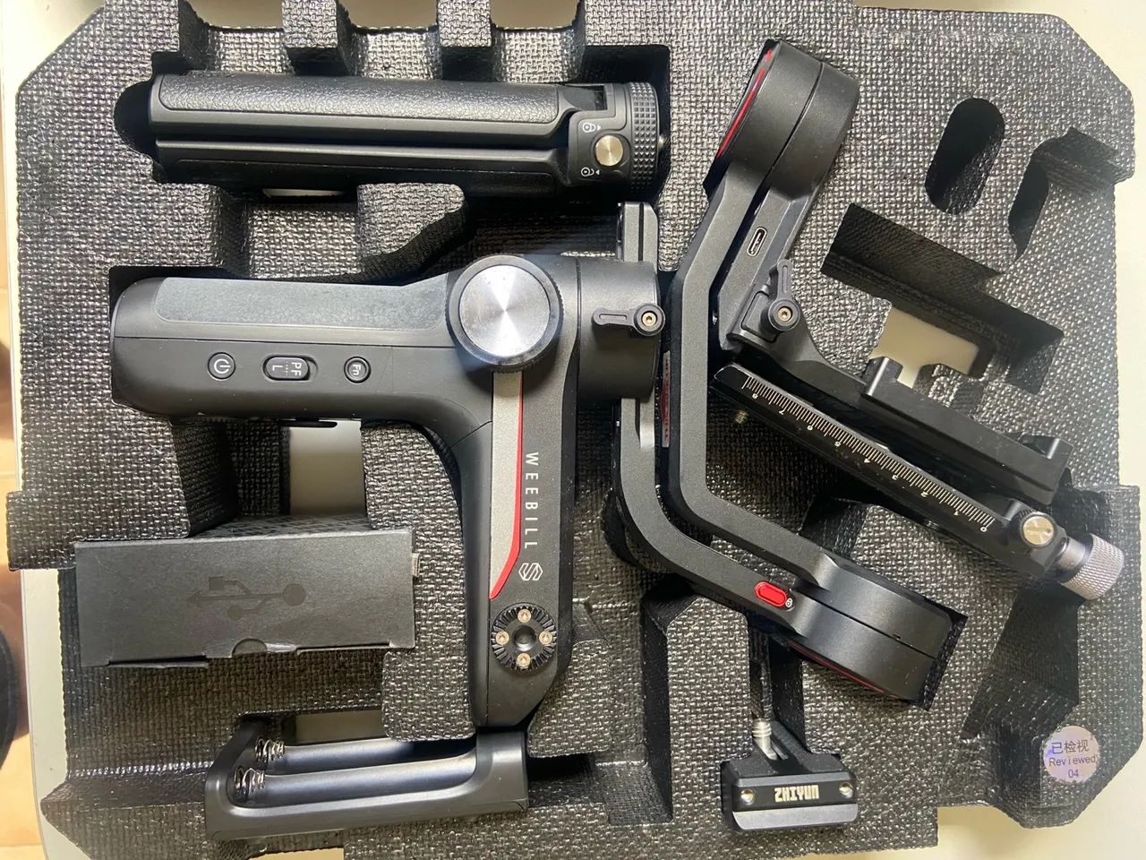 Estabilizador Zhiyun Weebill S  - Foto 3