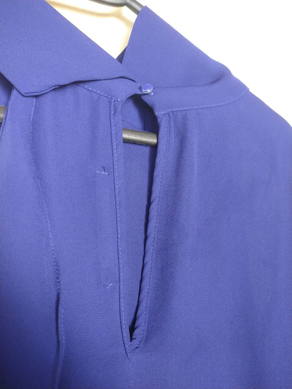 Blusa Shoulder Azul M - ombro único, elegante e impecável - Foto 5