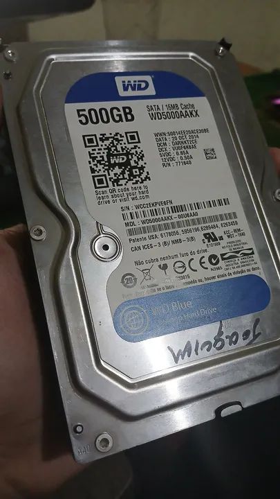 HD WD Blue 500GB SATA