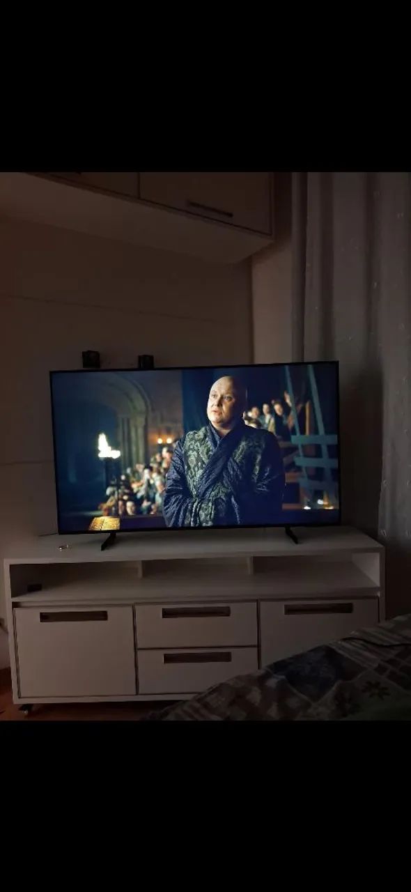 Televisão Samsung 50 polegadas 4k ,nova vom nota