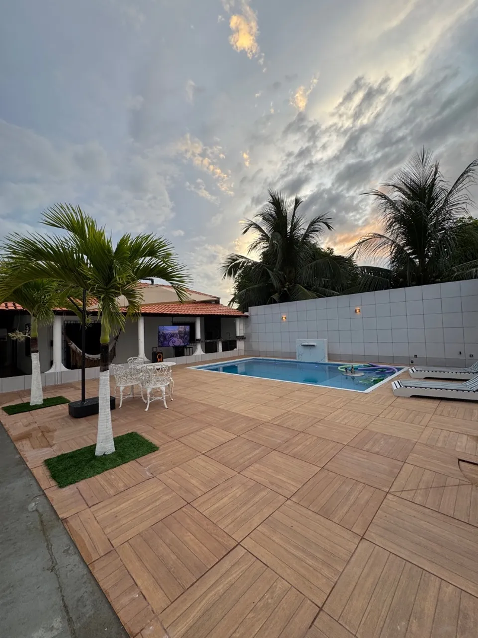 Casa com piscina