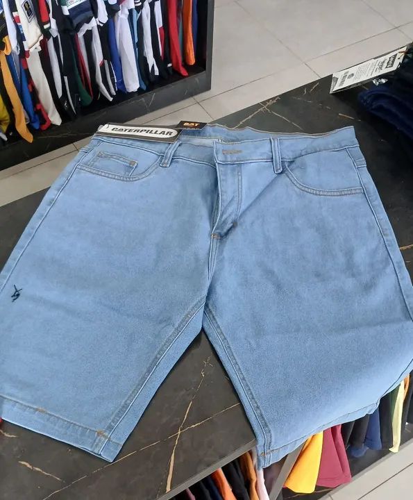 Bermuda jeans masculina  - Foto 2