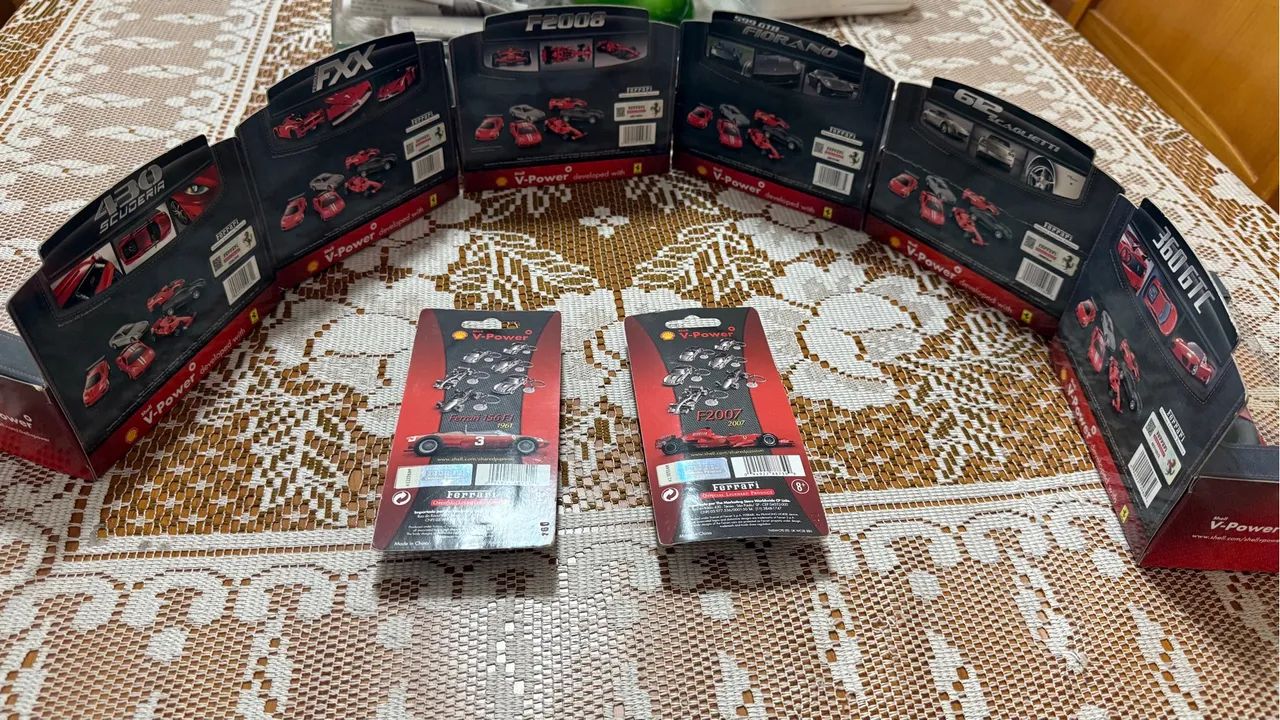 Coleção Miniaturas Ferrari Shell - 2008  - Foto 5