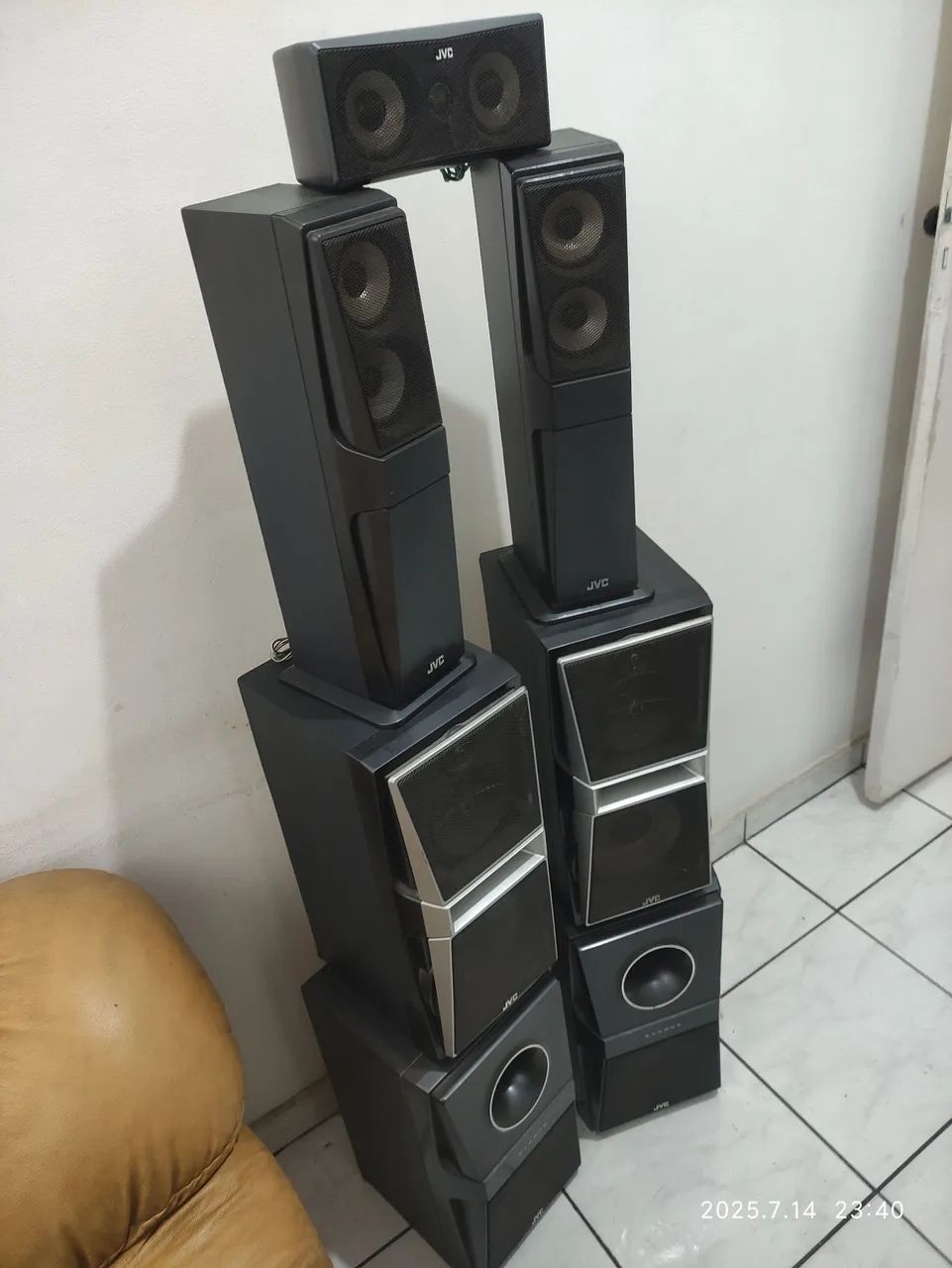 Torre de Som JVC Completa - Excelente Estado! - Foto 3
