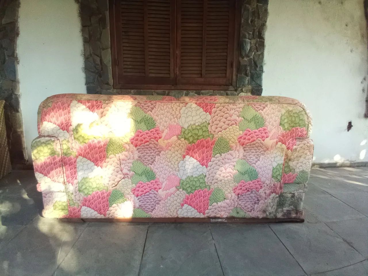 Sofá floral 2 lugares italiano - Foto 3