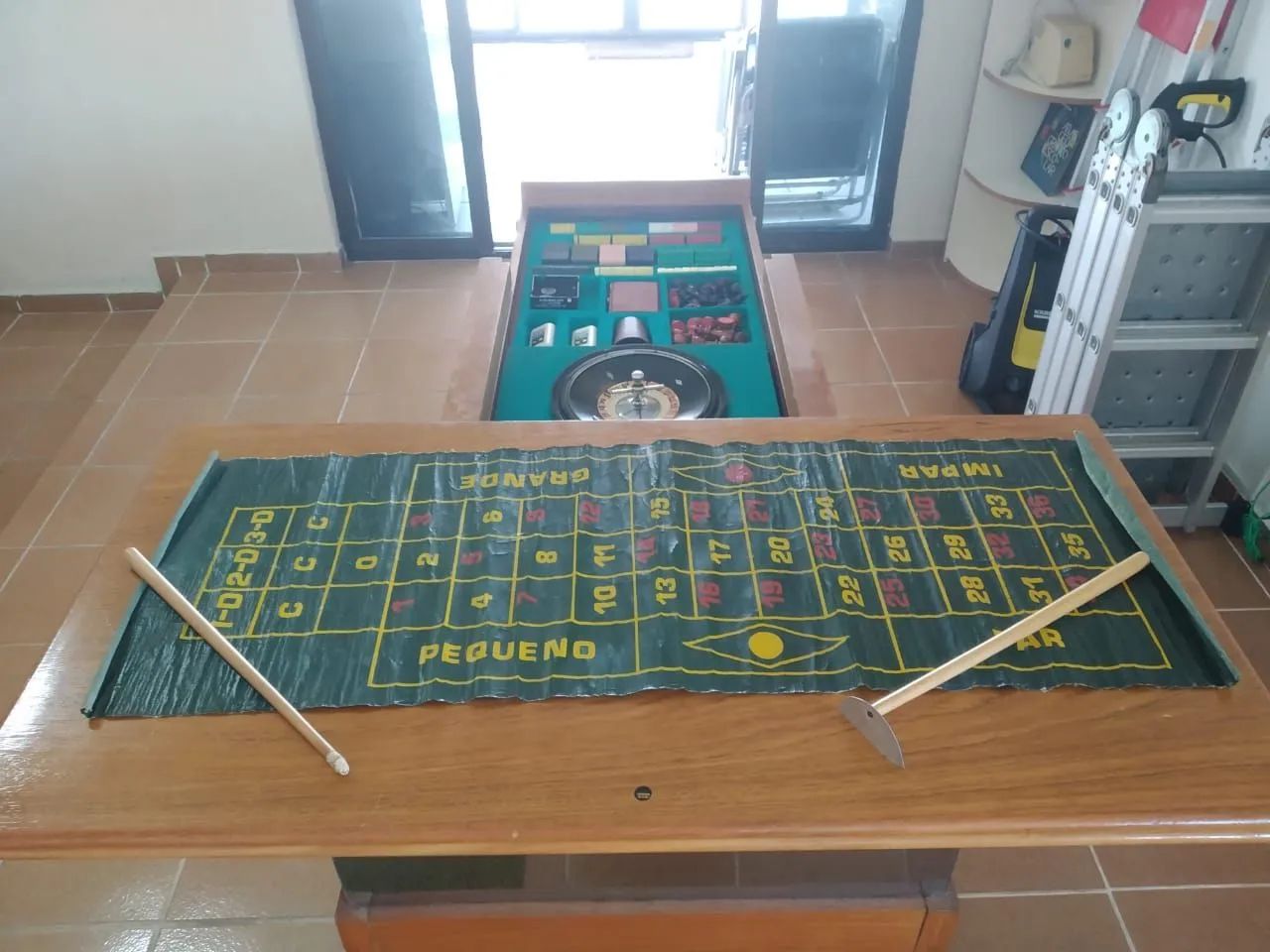 Mesa Jogos Casino Versatil - Foto 3