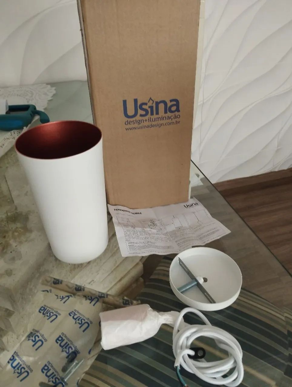 Lustre pendente usina design