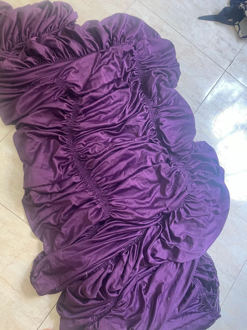 Capa para sofá KING roxa  - Foto 2
