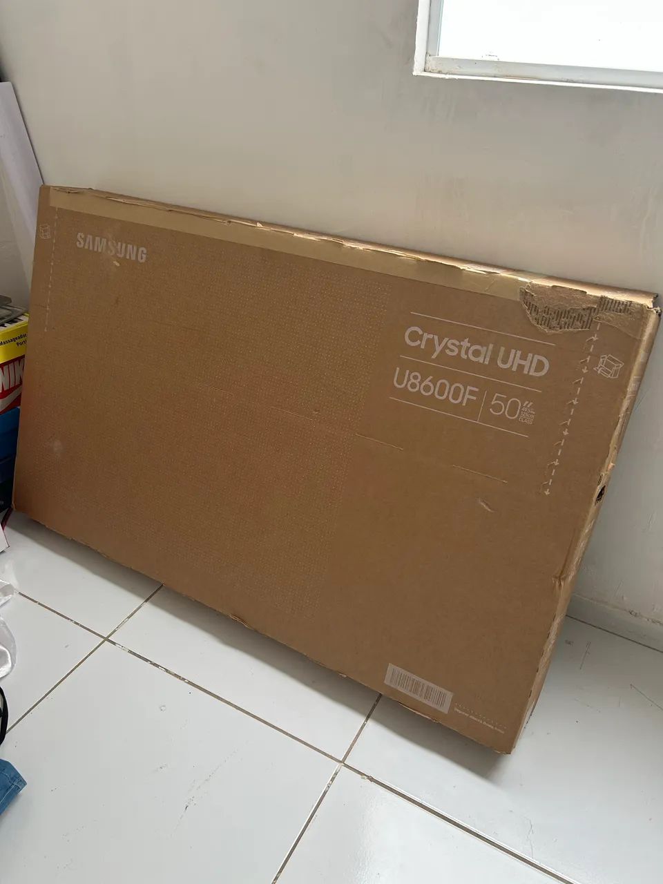 Smart tv Samsung crystal 4k 50 polegadas.