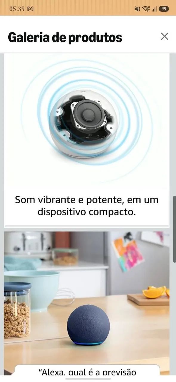 Echo Dot 5 Geração (Alexa+) - Foto 4