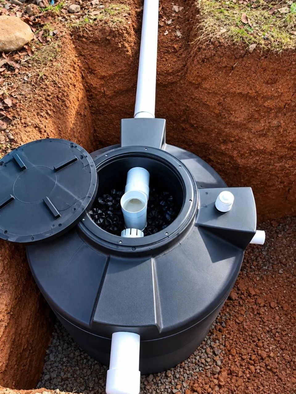 ESCAVAÇÃO E INSTALAÇÃO DE FOSSA SÉPTICA E BIODIGESTORES  - Foto 4