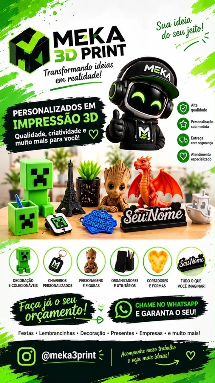 Peças 3d 