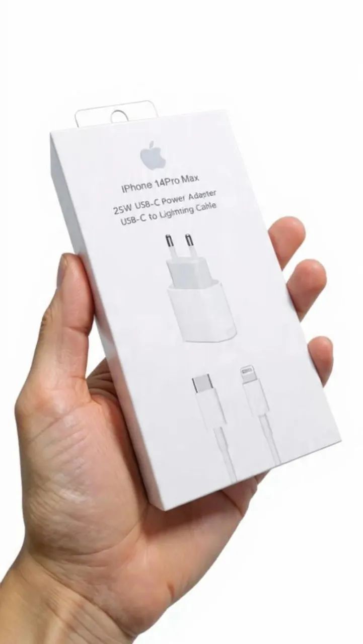 Carregador iphone 20W cabo e fonte completo 