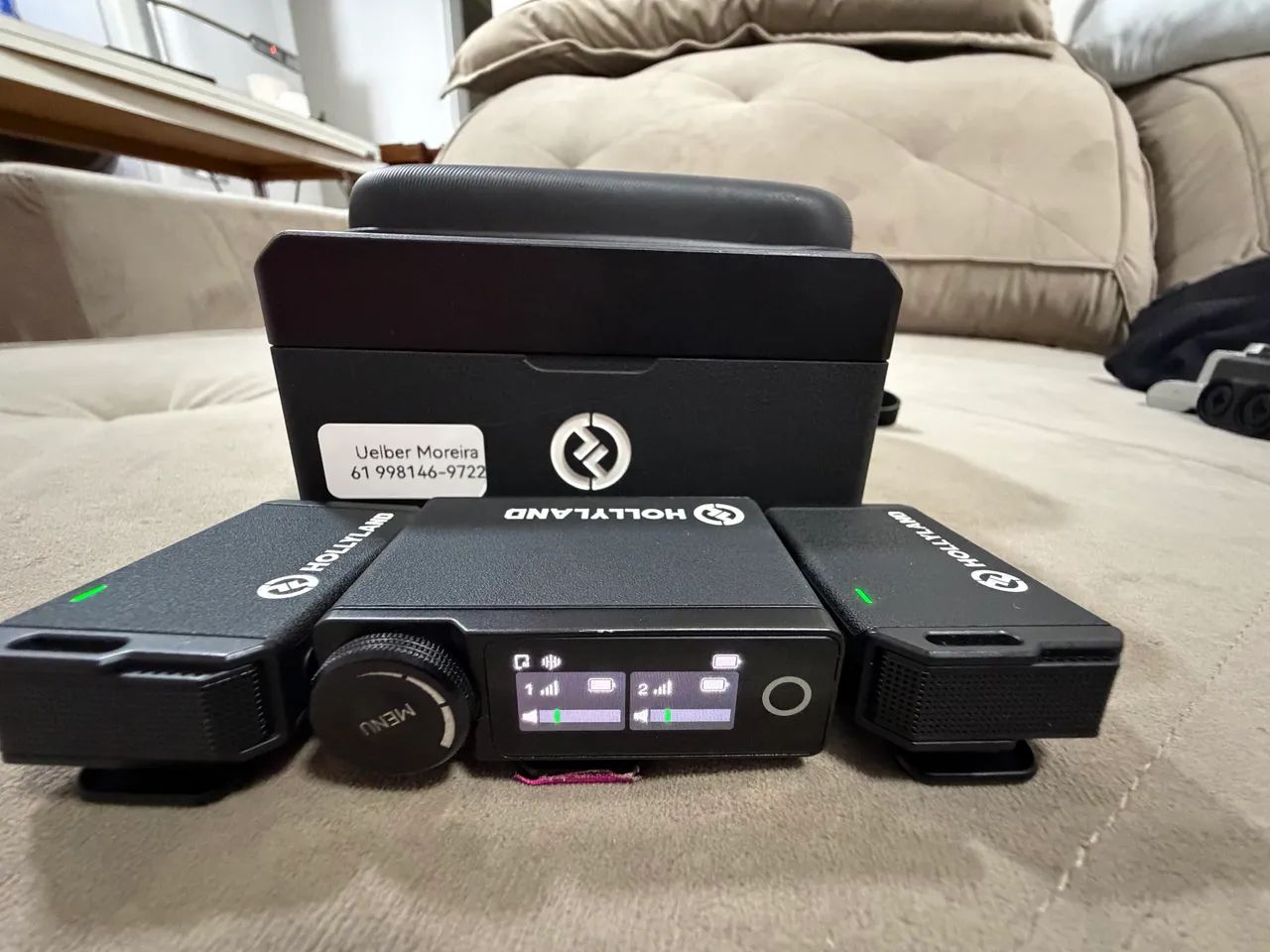 Microfone Hollyland Lark Duo - Foto 4