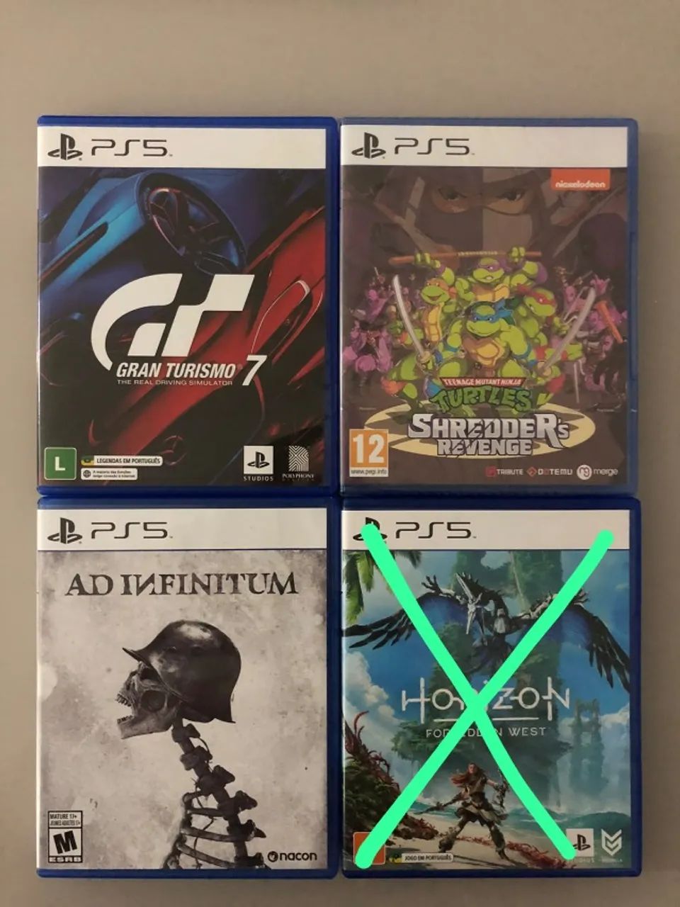 Jogos de PS5  - Envio Olx Pay