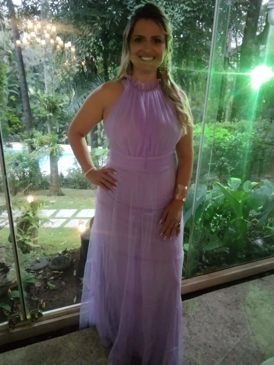 Vestido lindíssimo ? lavanda ?