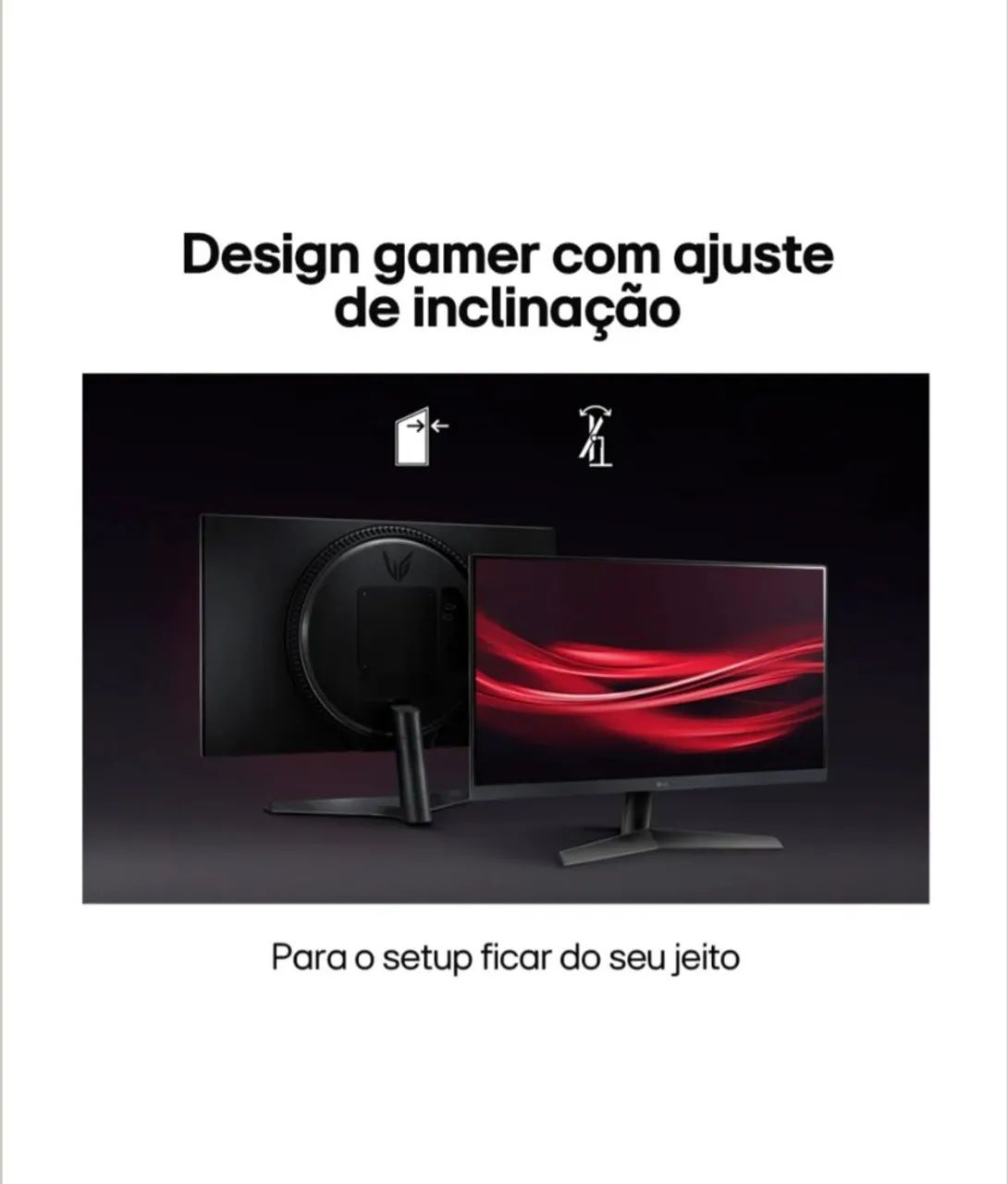 Monitor LG UltraGear 24", 144Hz, IPS, Full HD, 1ms GtG - Foto 4