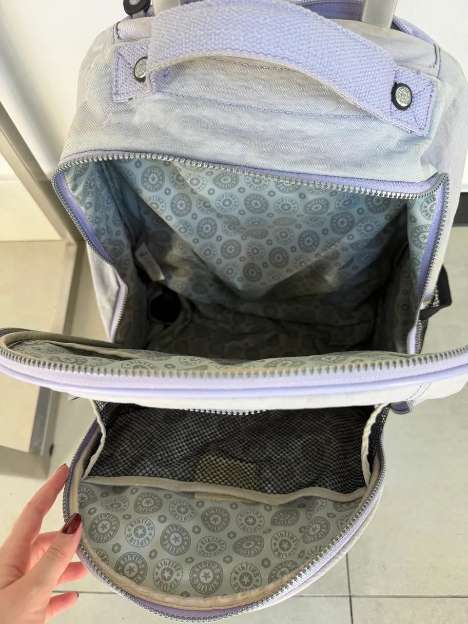 Mochila kipling 2 em 1 original  - Foto 3