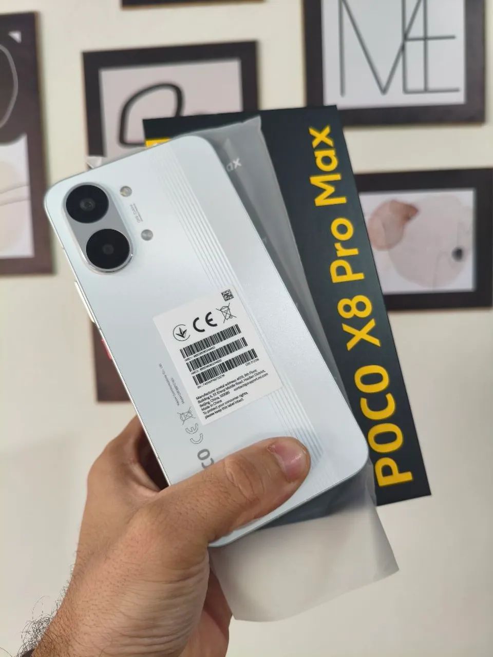 POCO X8 PRO MAX 512GB 12 RAM NOVO 