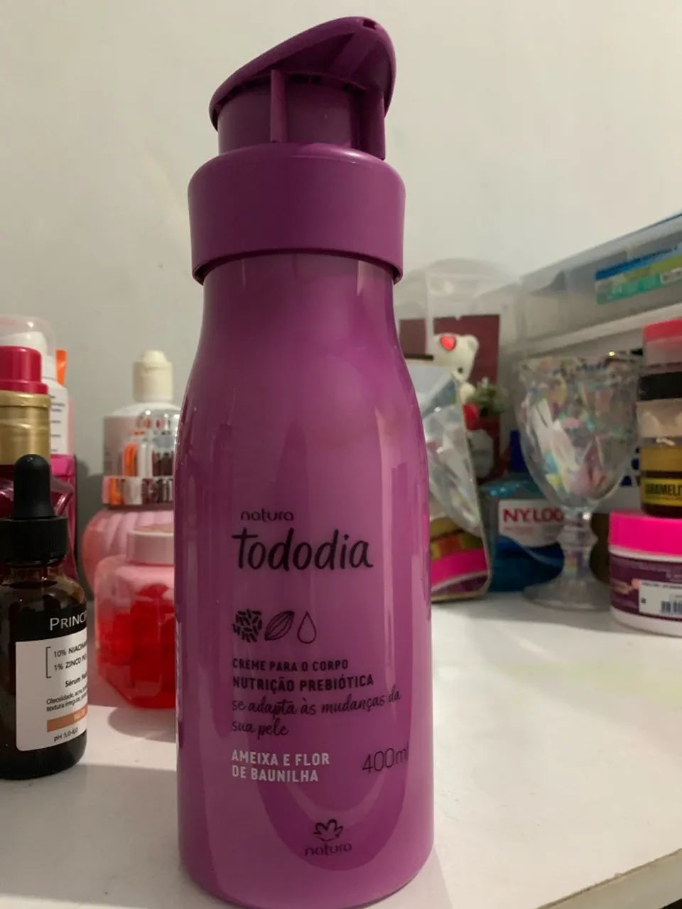 Hidratante baunilha e flor de ameixa
