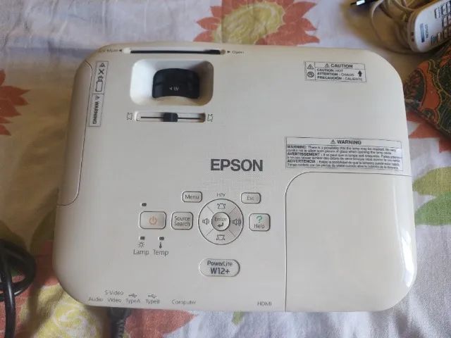 Projetor Epson Powerlite W12+ - Foto 2