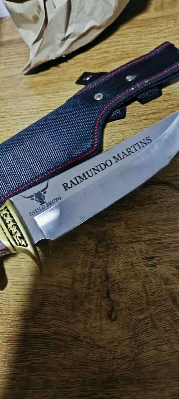 Faca Personalizada a Laser. - Foto 2