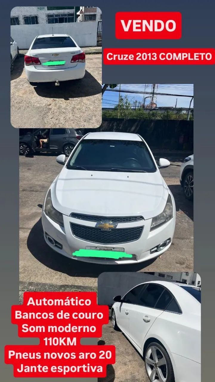 Chevrolet Cruze CRUZE LT 1.8 16V FlexPower 4p Aut. 2013