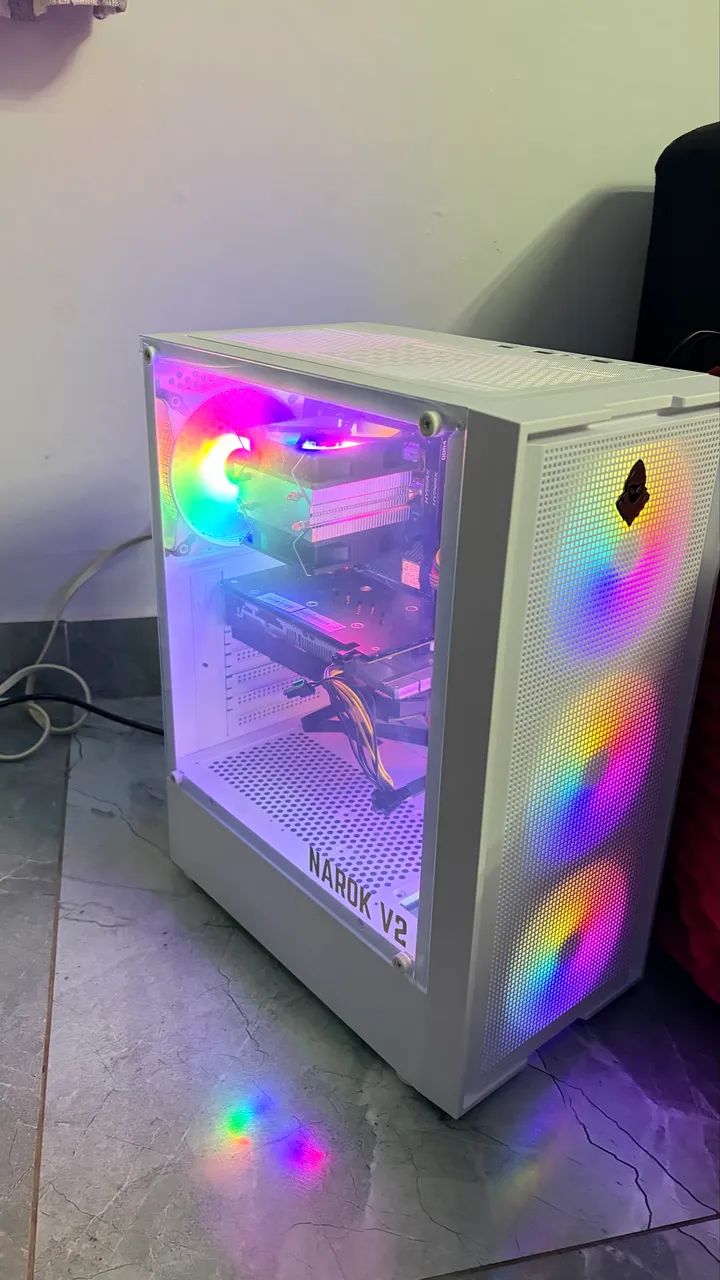 PC GAMER TOP I5 10400F + RX580 BARATO PRA HJ - Foto 4