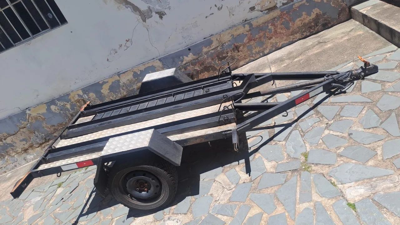 CARRETA/REBOQUE PARA MOTOS e AFINS - Foto 5